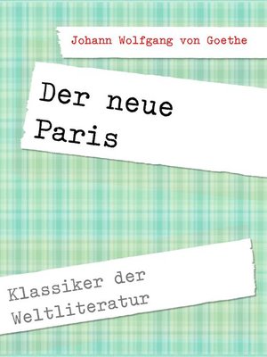 cover image of Der neue Paris